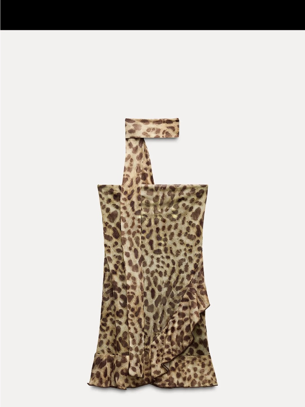 ZARA Leopard Print Dress